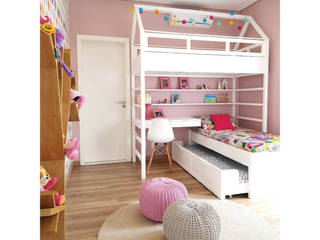 Suite Menina, BRITA ARQUITETURA BRITA ARQUITETURA Quarto infantil moderno