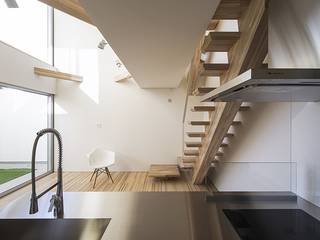 藤井寺の家, 岩井文彦建築研究所 岩井文彦建築研究所 Cucina attrezzata