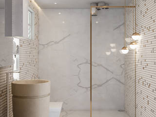 Bathroom, De Panache - Interior Architects De Panache - Interior Architects Moderne Badezimmer