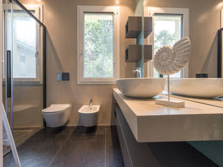 SERVIZIO FOTOGRAFICO per architetti, Mirna Casadei Home Staging Mirna Casadei Home Staging 모던스타일 욕실