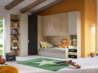 Camerette a ponte: Moderno e Bello, Mondo Camerette Mondo Camerette Nursery/kid’s room