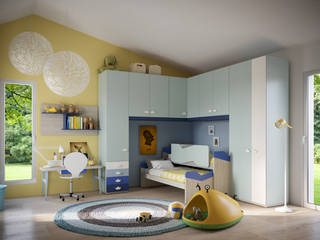 Camerette a ponte: Moderno e Bello, Mondo Camerette Mondo Camerette Modern nursery/kids room