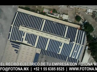 Central Solar Fotovoltaica Cruz Azul (fábrica de sacos), FOTONA FOTONA Espaces commerciaux Aluminium/Zinc