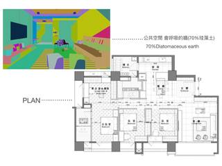 慢活，蕭邸(Hygge,H)-幾何與線條勾勒紅塵靜謐, TL Interiors TL Interiors منازل