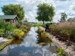 Landschappelijke poldertuin, De Tuinregisseurs De Tuinregisseurs بركة مائية