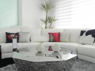 high end residential project at malad , Mybeautifulife Mybeautifulife Modern living room