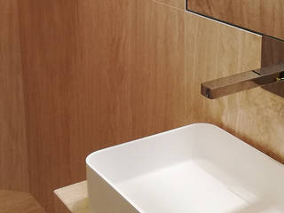 Bagno in marmo Travertino , Canalmarmi e Graniti snc Canalmarmi e Graniti snc 미니멀리스트 욕실 대리석