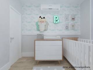 Quartinho de bebê, MP arquitetura e Design MP arquitetura e Design Nursery/kid’s room