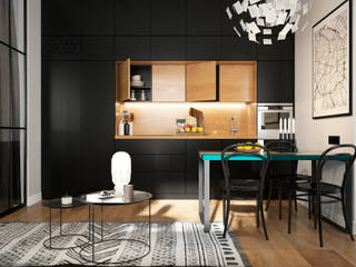 #aaad_парижанка, Aya Asaulyuk Design Aya Asaulyuk Design Cocinas integrales