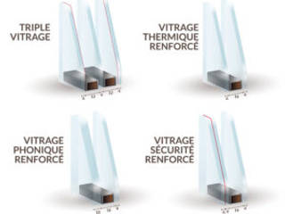 Remplacement & installation de double vitrage, Vitrier Pro - 75 Vitrier Pro - 75 Modern windows & doors