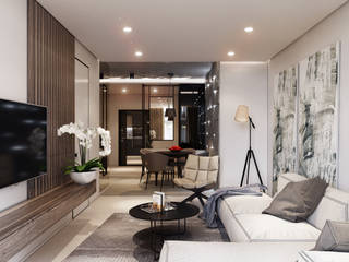 ЖК Владимирский, ParcH ParcH Modern living room