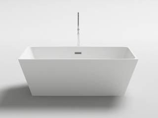 Vasca da bagno freestanding rettangolare 170x80 o 160x80, Bagno Italia Bagno Italia Ванна кімната Дерево-пластичний композит