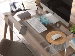 Büro, Go4cork Go4cork Moderne Arbeitszimmer Kork