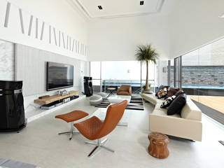 理想大地, 瑞嗎空間設計 瑞嗎空間設計 现代客厅設計點子、靈感 & 圖片