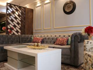 Residence in Paras Irene, Gurgaon, The_Yellow_Portal The_Yellow_Portal Colonial style living room