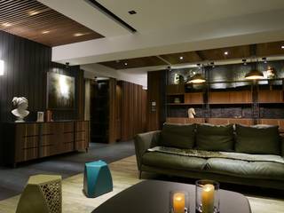 信義頌C宅, 瑞嗎空間設計 瑞嗎空間設計 Modern living room