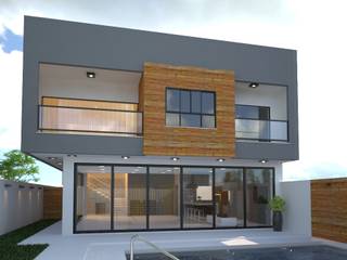 projeto residencial, ATPH ATPH Casas de estilo minimalista