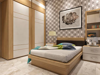 3BHK in Baner, ANP Interiors Pvt Ltd ANP Interiors Pvt Ltd Habitaciones de niñas