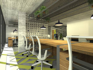 CO-WORKING, DE LEON PRO DE LEON PRO Commercial spaces Concrete