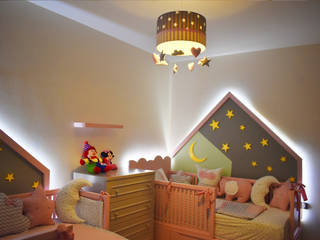 Çocuk Odası Tasarımı, Burcu İmamoğlu Mimarlık Burcu İmamoğlu Mimarlık Modern nursery/kids room