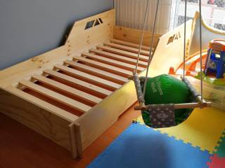 Tarima puzzle, Sixz Perú Sixz Perú Dormitorios infantiles de estilo moderno