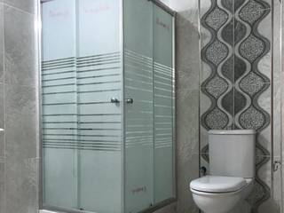 Lüks Camlı Duşakabin ND101, Nokta Duşakabin Nokta Duşakabin Bagno in stile classico Alluminio / Zinco