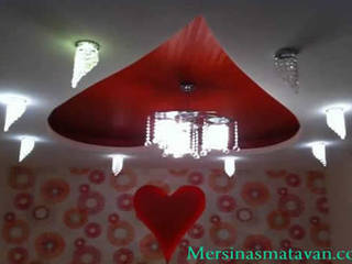 Asma Tavan Yatak Odası Kalp Modelimiz, Mersin asma tavan ev dekorasyonu Mersin asma tavan ev dekorasyonu Rumah Modern