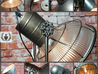 Industrie Style MIX Retro , Einzigartig Design your Home Einzigartig Design your Home Гостиная в стиле лофт Железо / Сталь