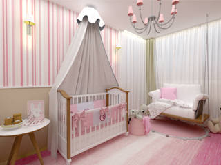 Quarto de Bebê, Designer de Interiores - Gabriela Soares Designer de Interiores - Gabriela Soares 嬰兒房