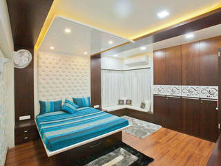 Mr Jerin Konikara | 2BHK | Full Furnished Home, Homagica Services Private Limited Homagica Services Private Limited ห้องนอน