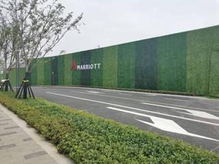 Customized Design Artificial HEDGES WALL, Sunwing Industries Ltd Sunwing Industries Ltd Commercial spaces Plastic