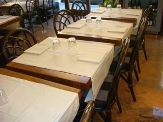 Arredamenti per ristoranti Roma , Falegnameria su misura Falegnameria su misura Office spaces & stores Wood Transparent