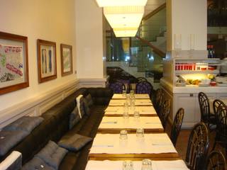 Arredamenti per ristoranti Roma , Falegnameria su misura Falegnameria su misura Office spaces & stores Wood Transparent
