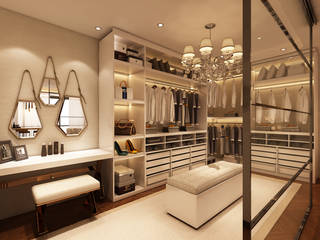 Suite Penthouse Geneva, Alpha Details Alpha Details Closets de estilo moderno