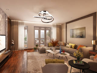 Alpha Details Nowoczesny salon