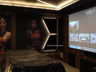 SALA CINE, CARVIC INSTALACIONES ELECTRICAS CARVIC INSTALACIONES ELECTRICAS غرفة الميديا