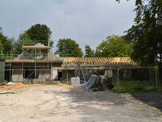 New-Build House - Old Barn, Storyboard Architects Ltd Storyboard Architects Ltd บ้านคันทรี่ ไม้ Wood effect