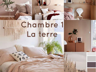 Kleuradvies Bed & Breakfast in de Franse Ardennen, Vonk interieur & design Vonk interieur & design Espacios comerciales
