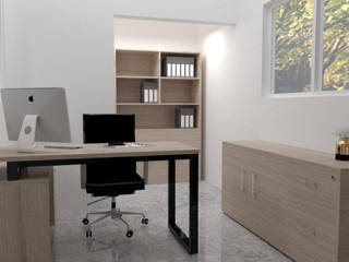 Oficina Recursos Humanos Eleganza Muebles de Oficina Estudios y despachos de estilo moderno