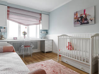 серая квартира с розовым , Элит интерьер и ландшафт Элит интерьер и ландшафт Girls Bedroom Wood Grey