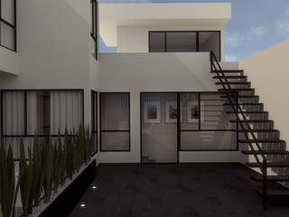 Casa. Iturbide, MT-GI STRATEGIC SERVICES MT-GI STRATEGIC SERVICES Classic style balcony, veranda & terrace