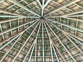 PALAPA DE 6M DE DIAMETRO, palabeach palabeach Hipped roof Wood Wood effect