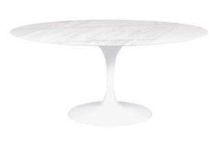 Mesa Saarinen Oval, Lemare Móveis Lemare Móveis Comedores de estilo clásico Mármol