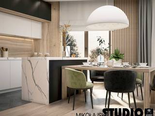 Apartament nr 333, MIKOŁAJSKAstudio MIKOŁAJSKAstudio 모던스타일 주방