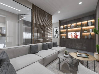 Progetto Casa Georgiana, studiosagitair studiosagitair Colonial style living room