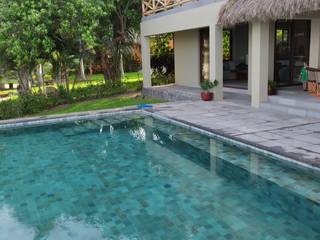 Casa Chacala proyecto COA , SUKABUMI STONE MÉXICO SUKABUMI STONE MÉXICO Swimming pond Stone