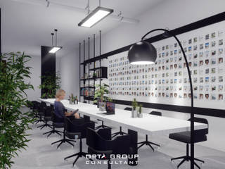 Reijn office, ORTA Visual ORTA Visual ミニマルデザインの 書斎