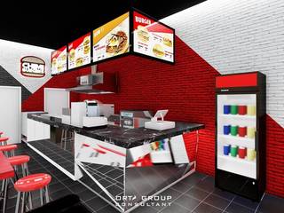 chimi burger , ORTA Visual ORTA Visual Spazi commerciali