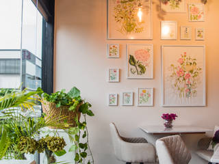 Dalia - Café Bouquet, Taller Interno - Interiorismo y Paisajismo Taller Interno - Interiorismo y Paisajismo พื้นที่เชิงพาณิชย์