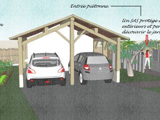 Projet Paysager Saubusse 40180. Landes., Conseils en aménagement paysagés Intérieurs/Extérieurs Conseils en aménagement paysagés Intérieurs/Extérieurs Jardins modernos